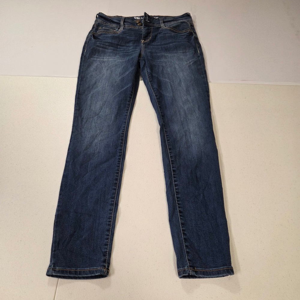 WallFlower The Ultra Fit Skinny Jeans Dark Wash Blue Size 11 Reg WBM10213S